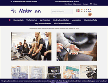 Tablet Screenshot of nebur.nl